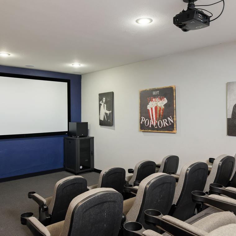 State-of-the-Art Theater Room 